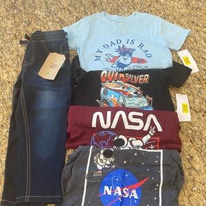 Graphic T-Shirts and Jeans Bundle
